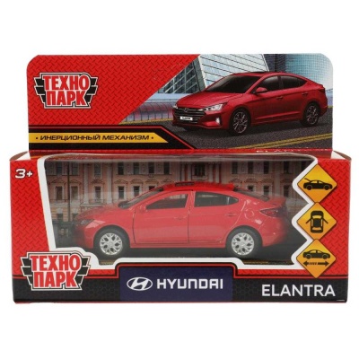 Коллекционная машинка Hyundai Elantra Технопарк ELANTRA-12-RD