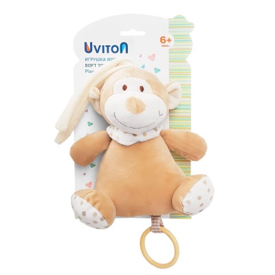 Мягкая игрушка подвеска Обезьянка Uviton 0121