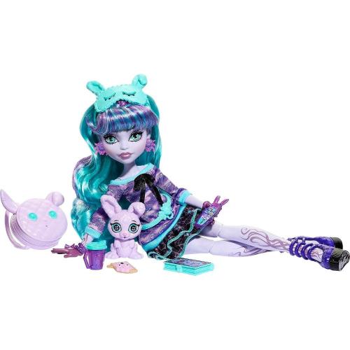 Кукла Monster High Твайла Мит Пижамная вечеринка Mattel HLP87 фото 4