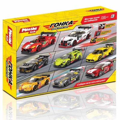 Конструктор Гонка: Белый спорткар Mioshi Tech MTE0709-055 2