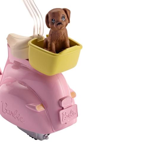 Игровой набор Barbie Скутер со щенком Mattel FRP56 фото 2