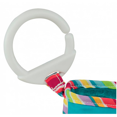 Игрушка с подвесом для малышей Мягкая книжка первых открытий развивающая Lamaze Tomy 65960 3