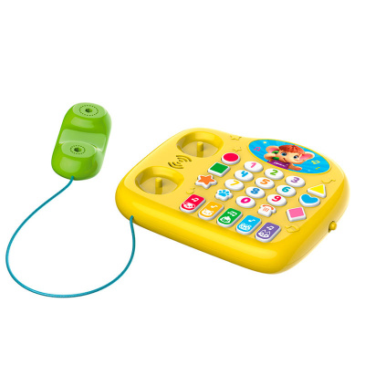 Телефончик-умняшка Мамонтенок Азбукварик 3432 2