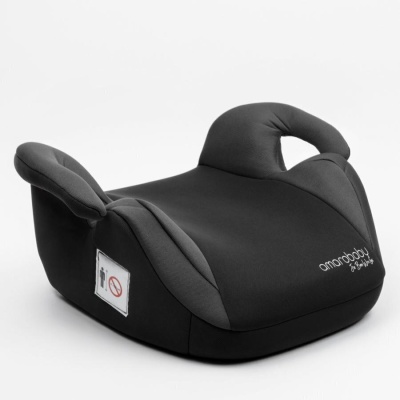 Автокресло-бустер Amarobaby Spector чёрный/серый