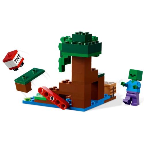 Конструктор Lego Minecraft 21240 Болотное приключение фото 4