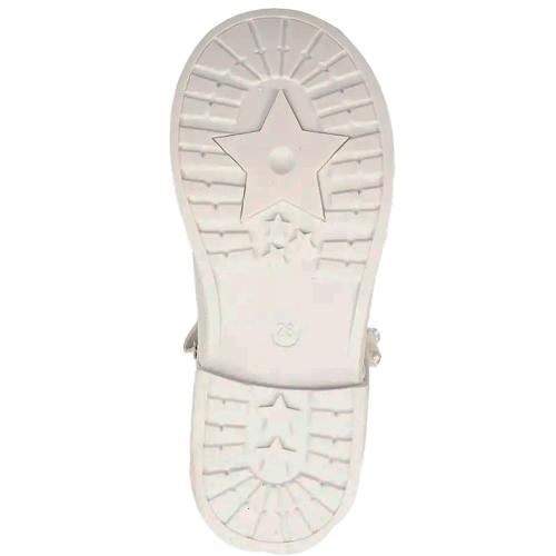 Туфли праздничные для девочки Kenka MWP 6056-12 white фото 3