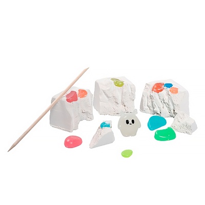 Набор Раскопки Сокровища привидений 12 блоков светятся в темноте Десятое королевство 05676