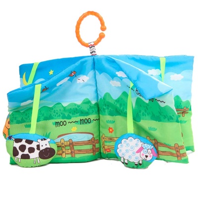 Развивающая подвесная игрушка-книга Счастливая ферма Biba Toys BB202
