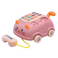 Интерактивная игрушка Телефон Котик LDJ215