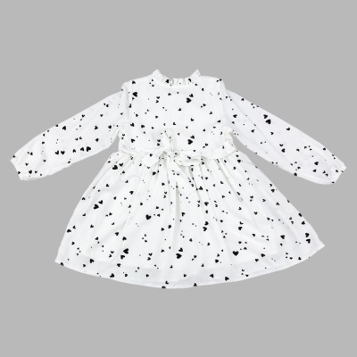 Платье Сердечки Чуди Кидс 604625Ц2-1 молочный 02