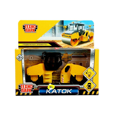 Металлическая модель каток раскат технопарк RV12DD 4