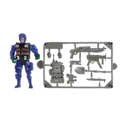 Набор солдатиков Полиция с вертолетом Играем Вместе 1903Y013-R 1