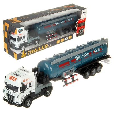 Грузовик цистерна фрикционный 39 см свет звук Veld Co 132827 4