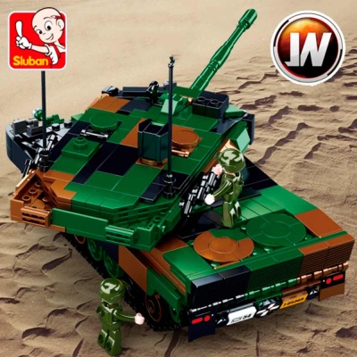 Конструктор блочный Танк Leopard 2A5 Sluban M38-B0839 2