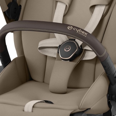 Коляска 2 в 1 Cybex Priam IV Rosegold Cozy Beige 05