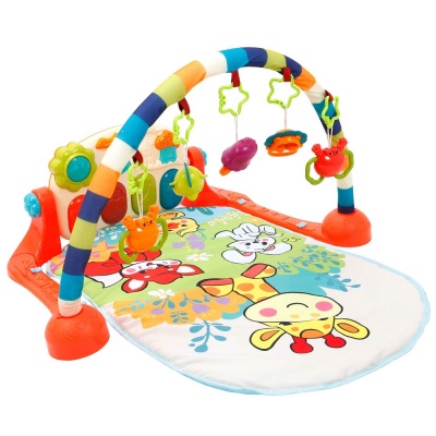 Развивающий коврик с игровой панелью Жирафик и друзья Жирафики 939589
