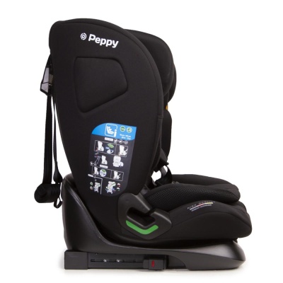 Автокресло Peppy Lambo I-Size black 04