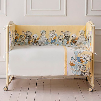 Бортик для детской кроватки Мишкины игрушки Lappetti 1023/4 3
