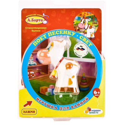 Игрушка для ванной Бычок Играем Вместе 19R-LS 1