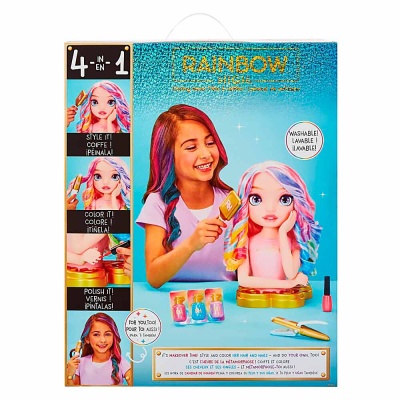Голова манекен для укладки Bella Parker Rainbow High 120889 4 Голова манекен для укладки Bella Parker Rainbow High 120889 4