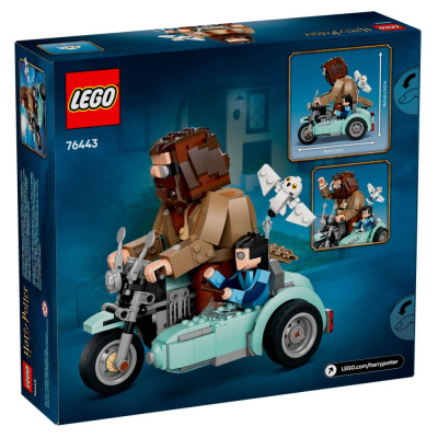 Конструктор Lego Harry Potter 76443 Поездка Хагрида и Гарри на мотоцикле