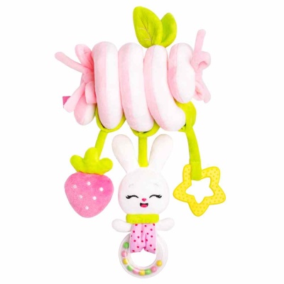 Подвесная игрушка спираль Зайка Банни Мякиши 662