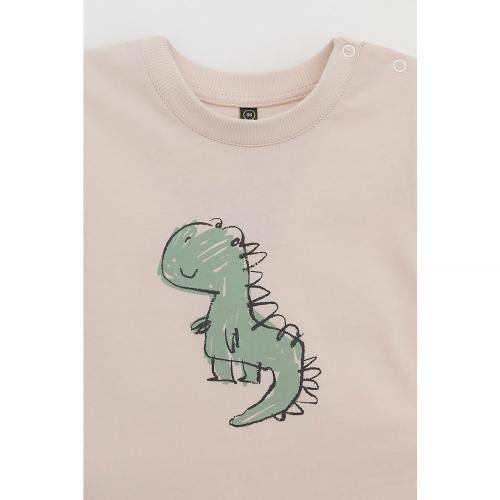 Футболка для мальчика Crockid КР 302723 бежевый к552 фото 2