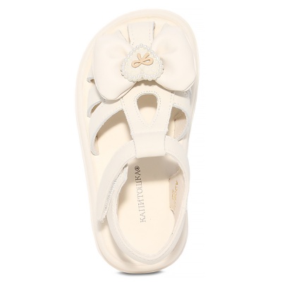 Сандалии для девочки Капитошка A20860 бежевые 4