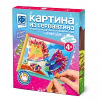 Набор для творчества Картина из серпантина Путешествие лягушки Фантазер 967071
