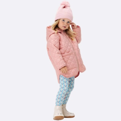 Куртка демисезонная с капюшоном для девочек Artie Ku-645d 4