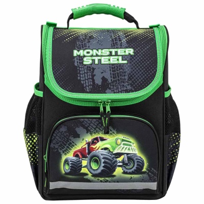 Школьный ранец Monster steel Пифагор Basic 270686