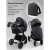 Коляска 2 в 1 Amarobaby Genius серый