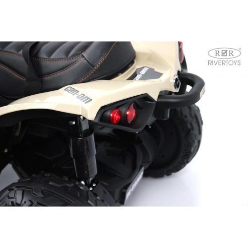 Детский электроквадроцикл BRP Can-Am Renegade RiverToys Y333YY хаки фото 12