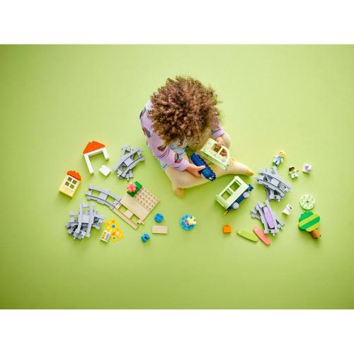 Конструктор Lego Duplo 10427 Интерактивный поезд приключений фото 5