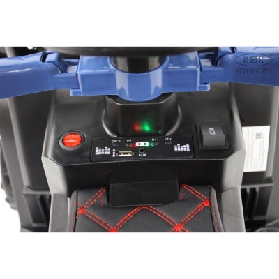 Детский электромобиль RiverToys G005GG синий