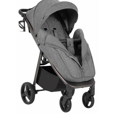 Детская прогулочная коляска Carrello Bravo CRL-8512PU Metal Grey 02