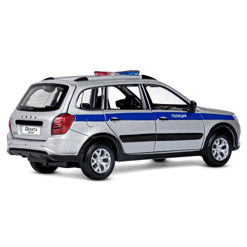 Коллекционная машинка Lada Granta Cross Полиция Автопанорама JB1251202 фото 5