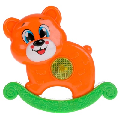 Музыкальная развивающая игрушка Медвежонок-качалка Умка HT589-R