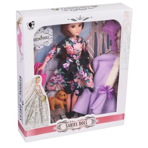 Кукла Модница 29 см с аксессуарами Наша игрушка 8827-B фото 3