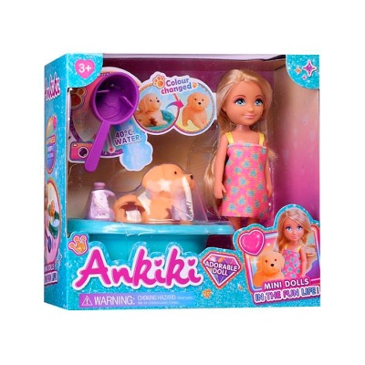 Кукла Ева и четвероногий друг Наша игрушка 606012 Кукла Ева и четвероногий друг Наша игрушка 606012