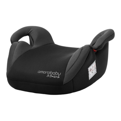 Автокресло-бустер Amarobaby Spector чёрный/серый 01