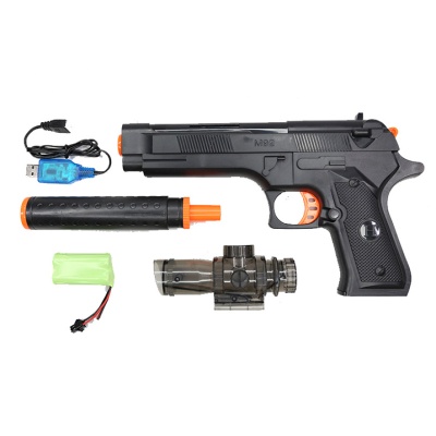 Орбиз пистолет Beretta M92 Наша игрушка А004А5 черный 2