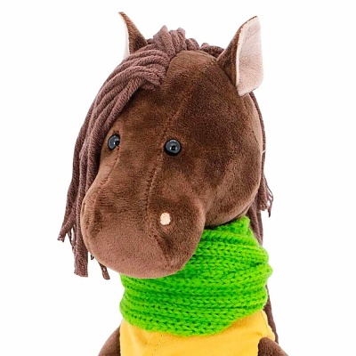 Мягкая игрушка Конь Бруно 25 см Символ Года Orange 2610/25 4