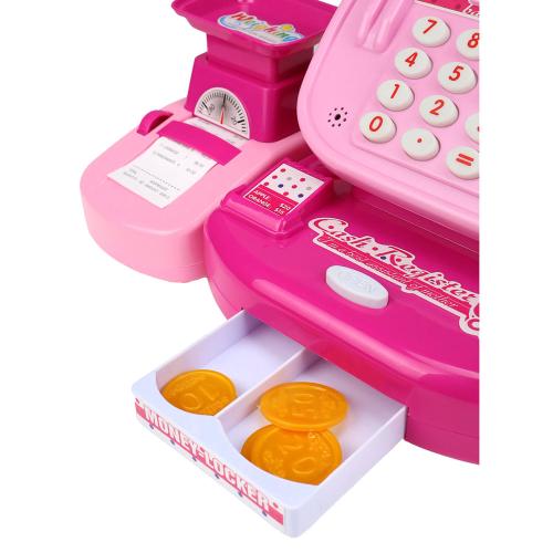 Игровой набор Касса калькулятор Лучший Кассир Рыжий кот ZY1188466 фото 3
