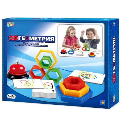 Игра настольная 3D Геометрия 1toy Т16697 1