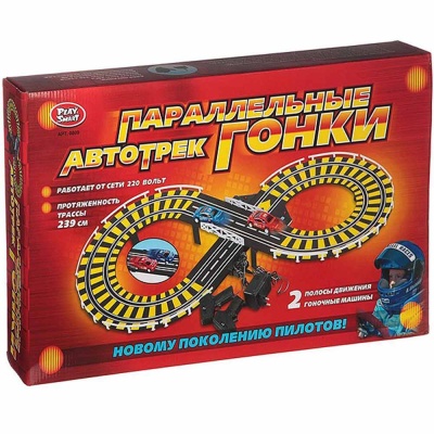 Гоночный автотрек Параллельные гонки 239 см Play Smart 0809 5