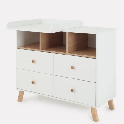 Комод пеленальный Rant Vester 1000/4 Cloud White