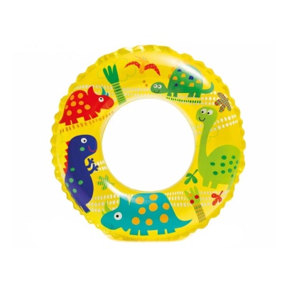 Надувной круг 61см Прозрачное кольцо Intex 59242 1