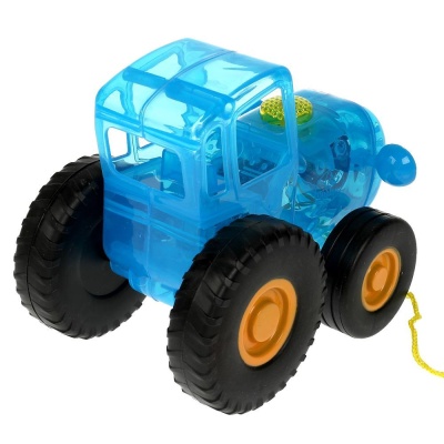 Музыкальная развивающая игрушка Каталка Синий Трактор Умка HT848-R5 Музыкальная развивающая игрушка Каталка Синий Трактор Умка HT848-R5