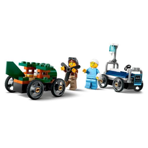 Конструктор Lego City 60459 Самолёт против машины скорой помощи фото 3